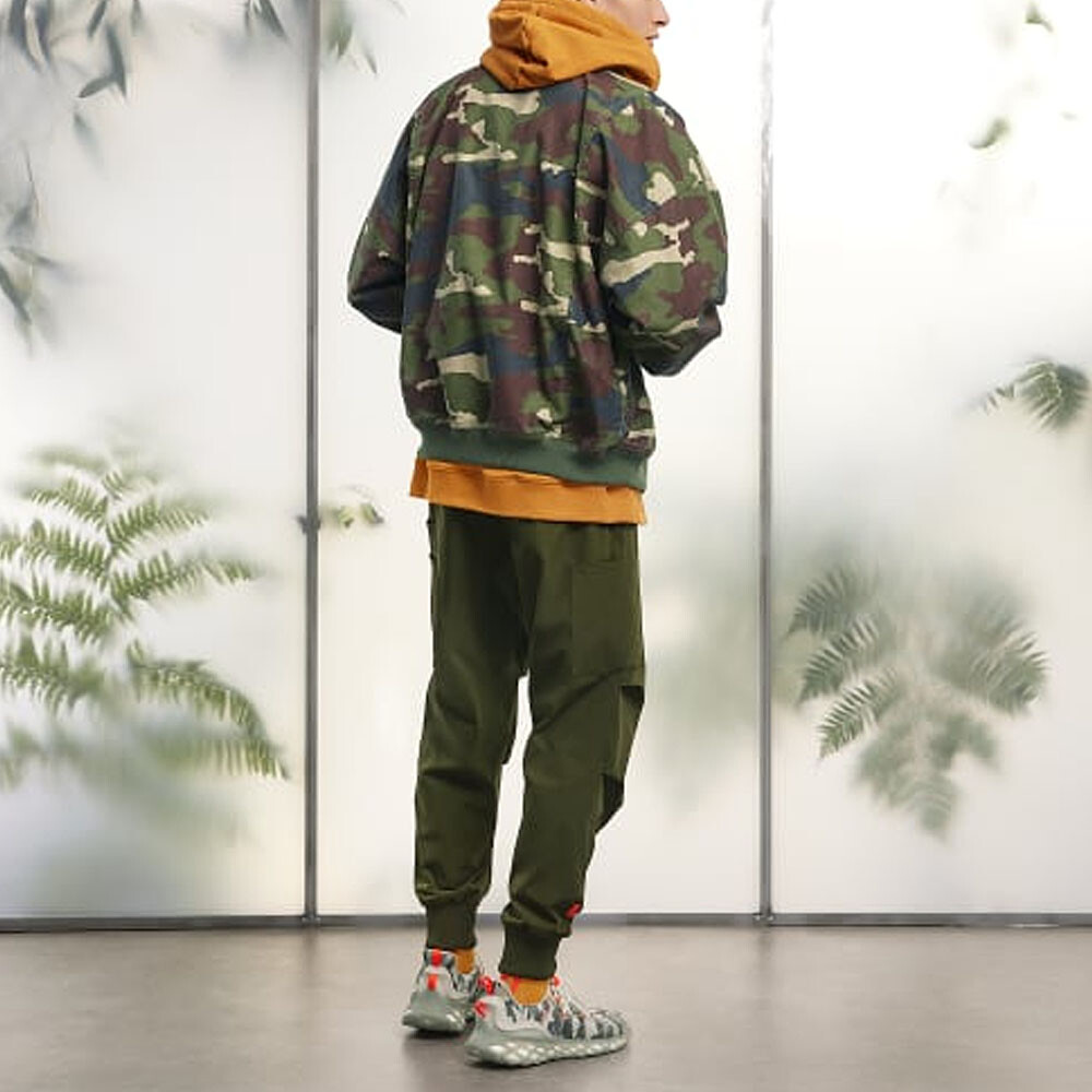 Куртка Adidas X Ivy Park Canvas, зеленый — фото 4