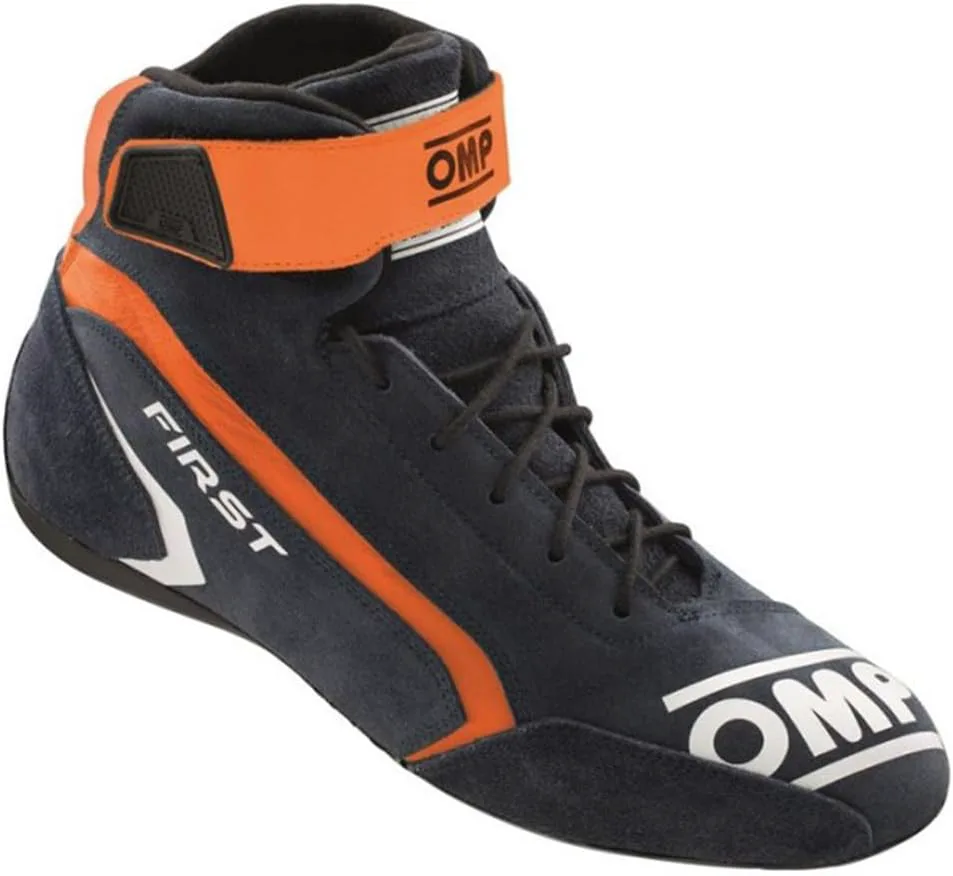 

OMP - Первые Ботинки My2021 Антрацит/Флуоресцентно-желтый - Размер 43 (Fia 8856-2018) (IC0-0824-A01-182-43), синий/оранжевый