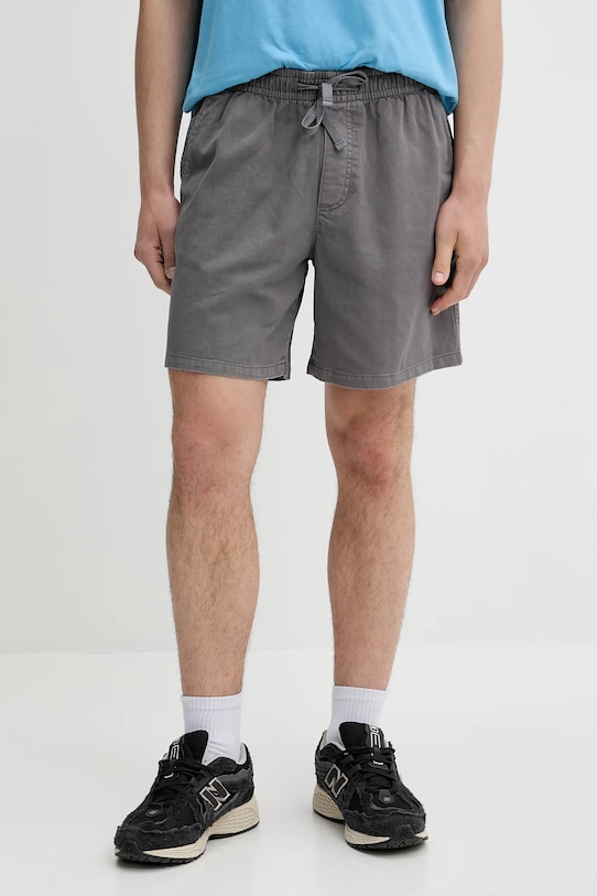 

Хлопковые шорты Tommy Jeans, серый