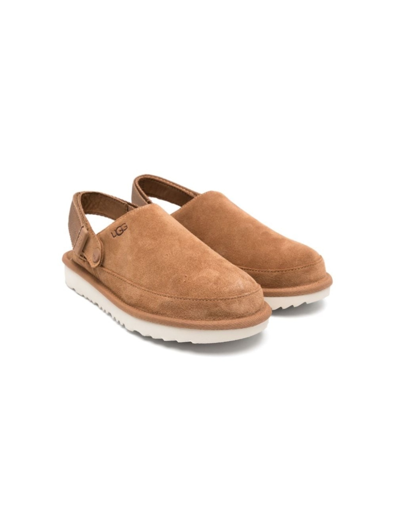 

UGG Kids клоги Goldenstar, коричневый