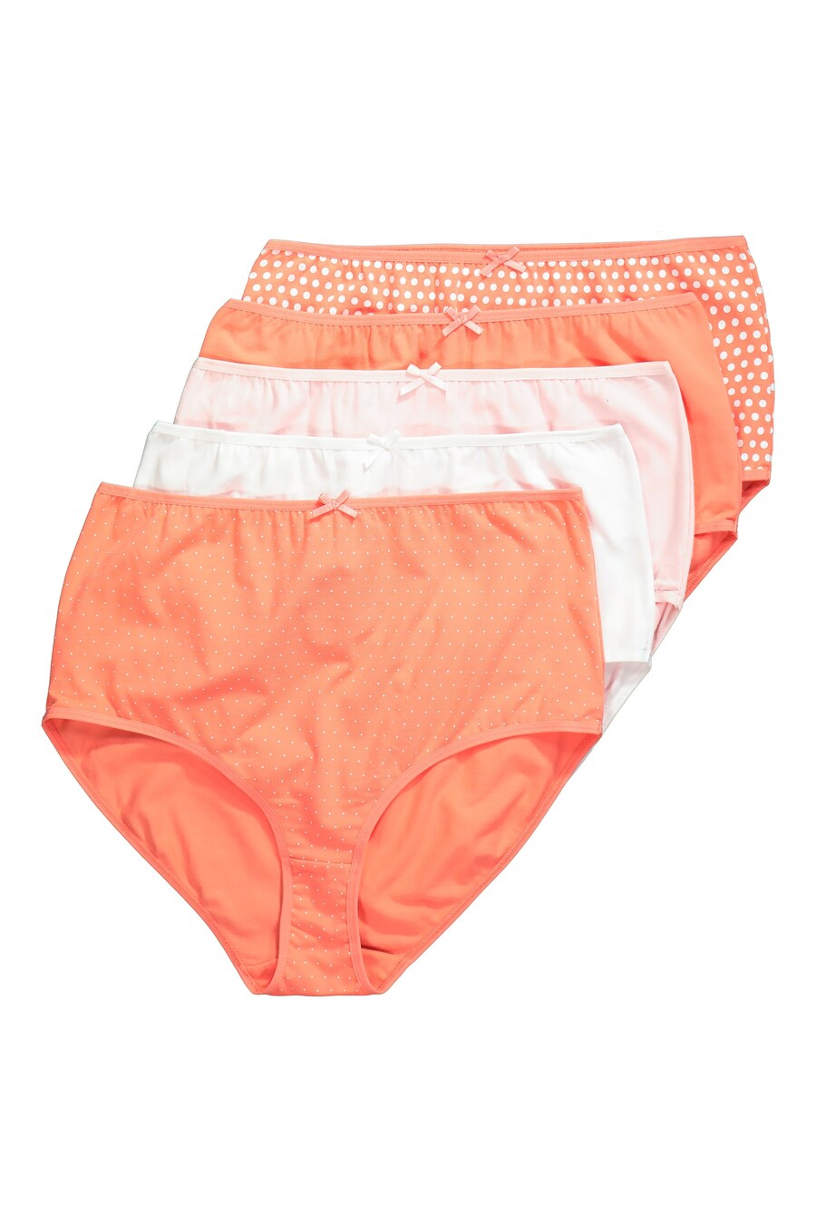 

Трусики Ulla Popken, цвет Coral/Pastel pink/White