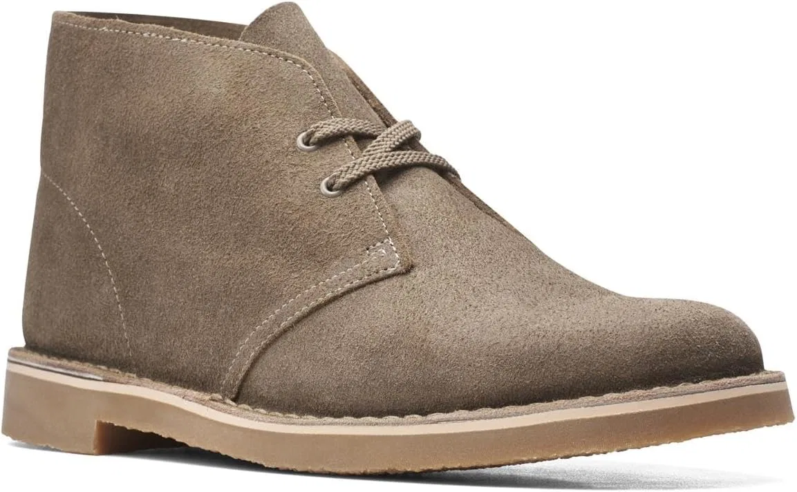 Мужские ботинки Clarks Desert Boots, Dark Brown Lea — фото 2