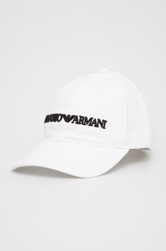 

Хлопковая шапка 627901.CC994.NOS Emporio Armani, белый