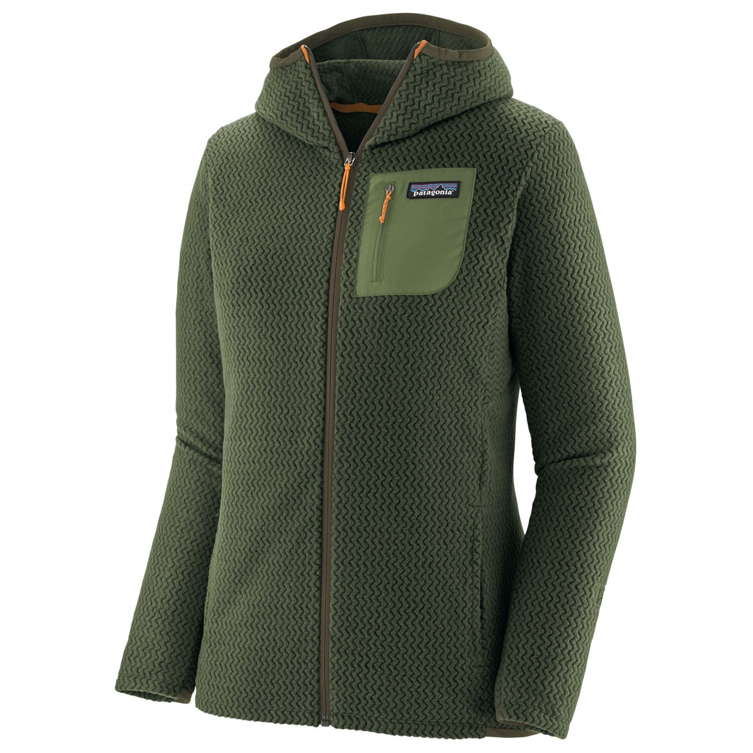 

Флисовая куртка Patagonia R1 Air Full-Zip Hoody, цвет Torrey Pine Green