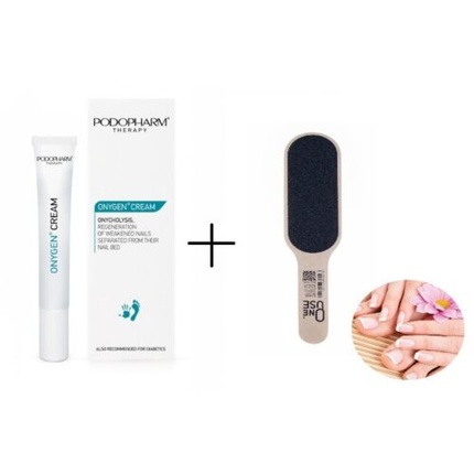 

Крем Onygen Onycholysis, запатентованная формула, 20 мл, с теркой Podopharm
