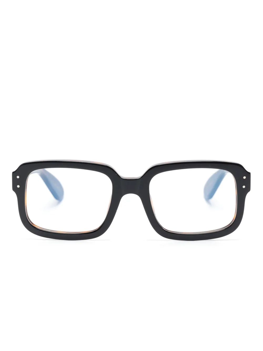 

Очки Dude в квадратной оправе Lesca, черный