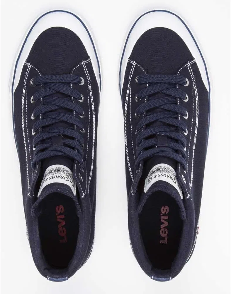 Кроссовки Levi's Herren LS2 Mid Street, Navy Blue — фото 4