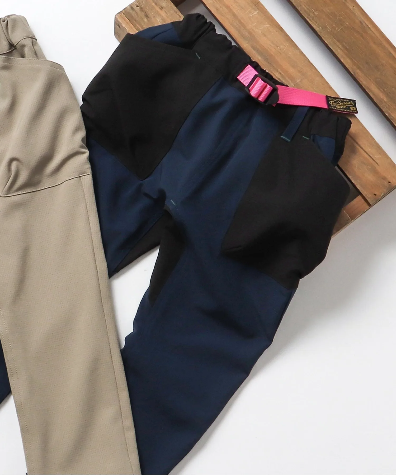 Штаны с большими карманами BREEZE ACTIVE BIG POCKET PANTS темно-синие