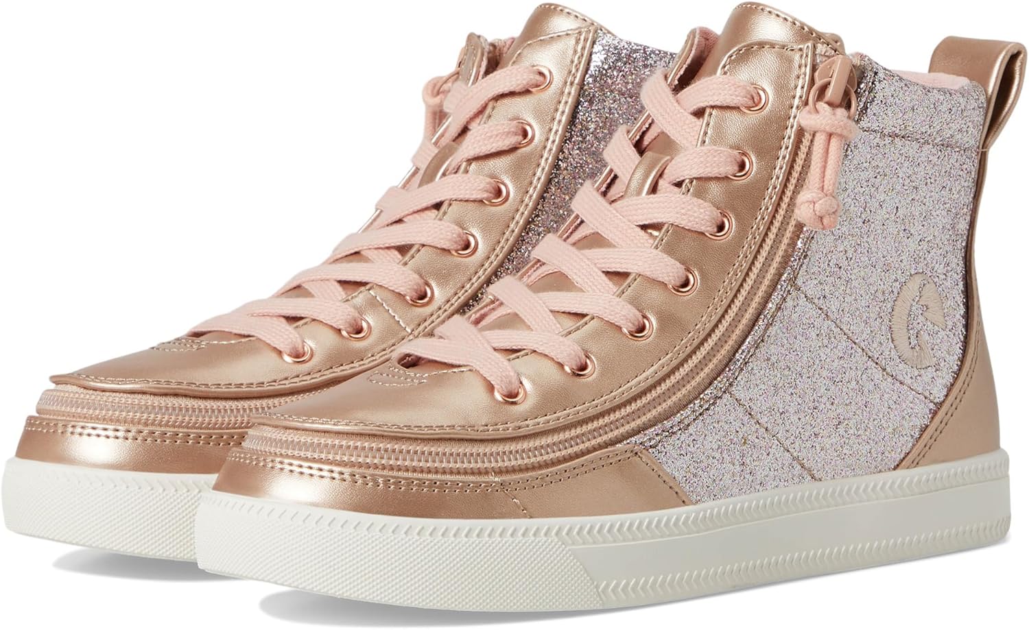 

Детские классические высокие ботинки на шнуровке BILLY Footwear (для малышей и детей постарше), розовый