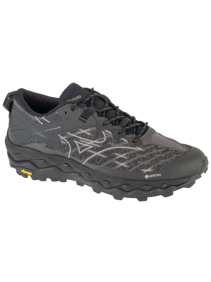 

Кроссовки на шнуровке Mizuno, черный