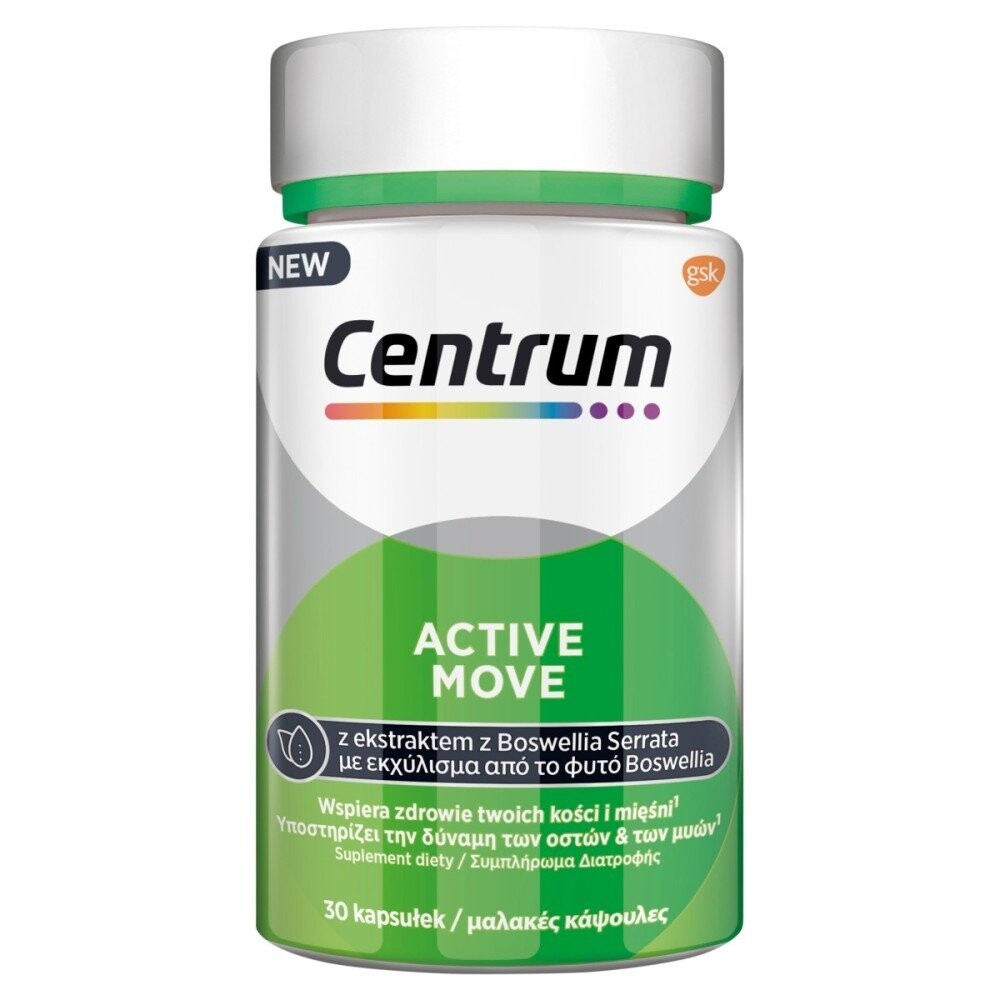 

Centrum Active Move, Биологически активная добавка, 30 капсул