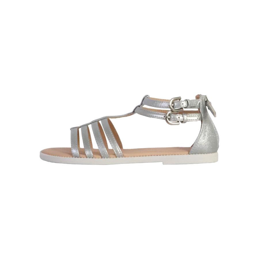 Сандалии Geox модель J Sandal Karly Girl цвет серебристый