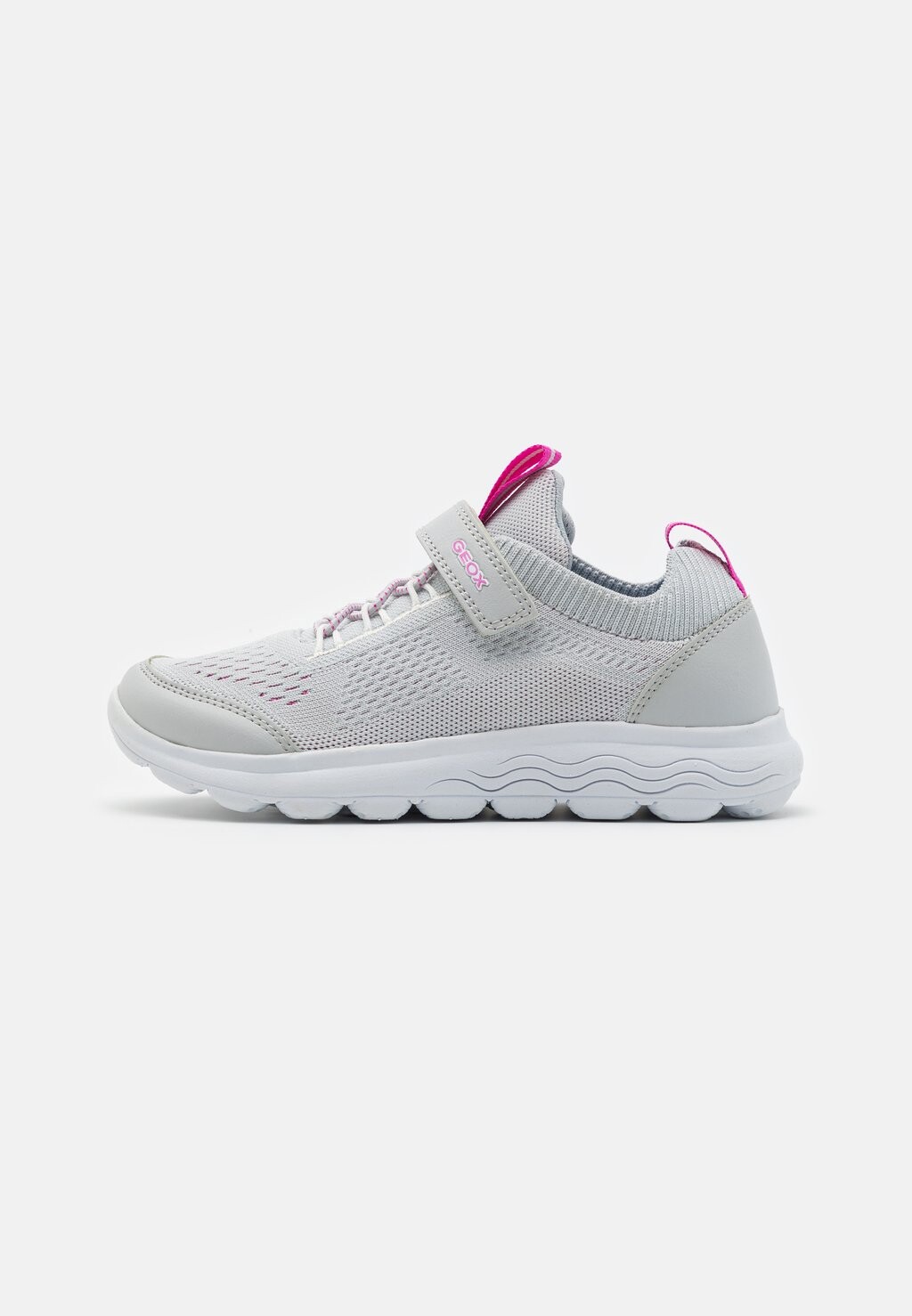 

Кроссовки низкие J SPHERICA Geox, цвет light grey/fuchsia