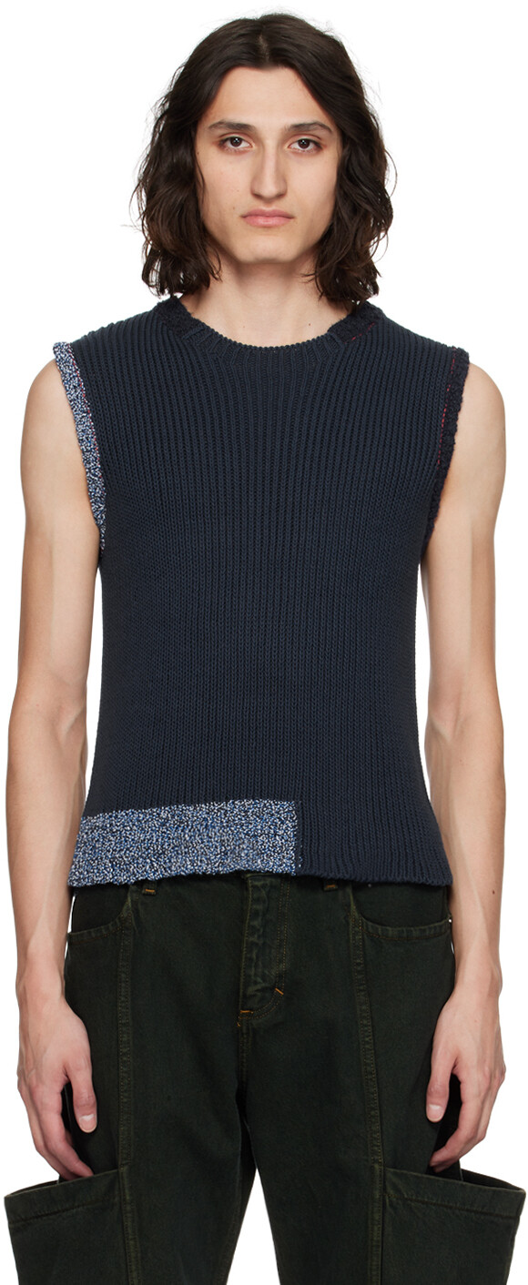 

Жилет Navy Cinder Eckhaus Latta