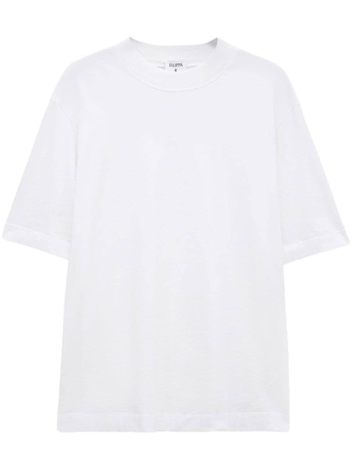 

Filippa K толстая футболка с круглым вырезом, белый