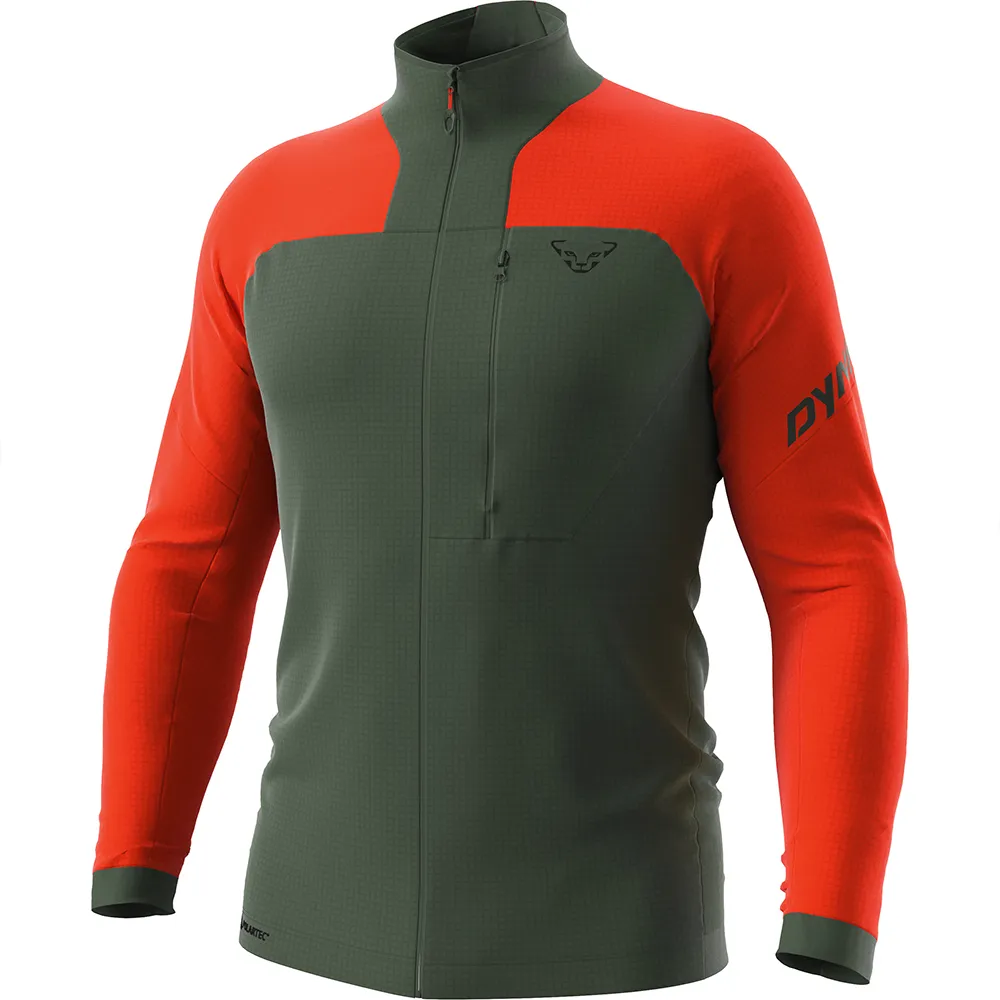 

Флис Dynafit Speed Polartec full zip, зеленый