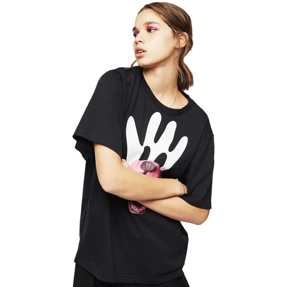 

Футболка с коротким рукавом Diesel Justina, черный