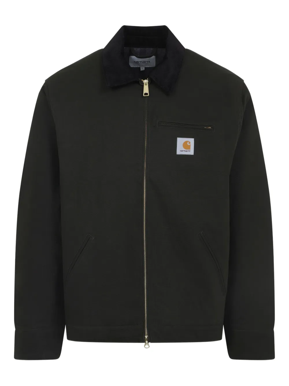 

Куртка Detroit из хлопка с воротником из вельвета CARHARTT WIP, черный