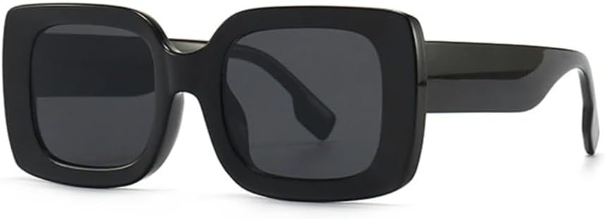 

Классические роскошные дизайнерские солнцезащитные очки в крупной оправе для женщин и мужчин, модные винтажные популярные солнцезащитные очки с защитой от УФ-излучения UV400 SZVVBKK, Black Black