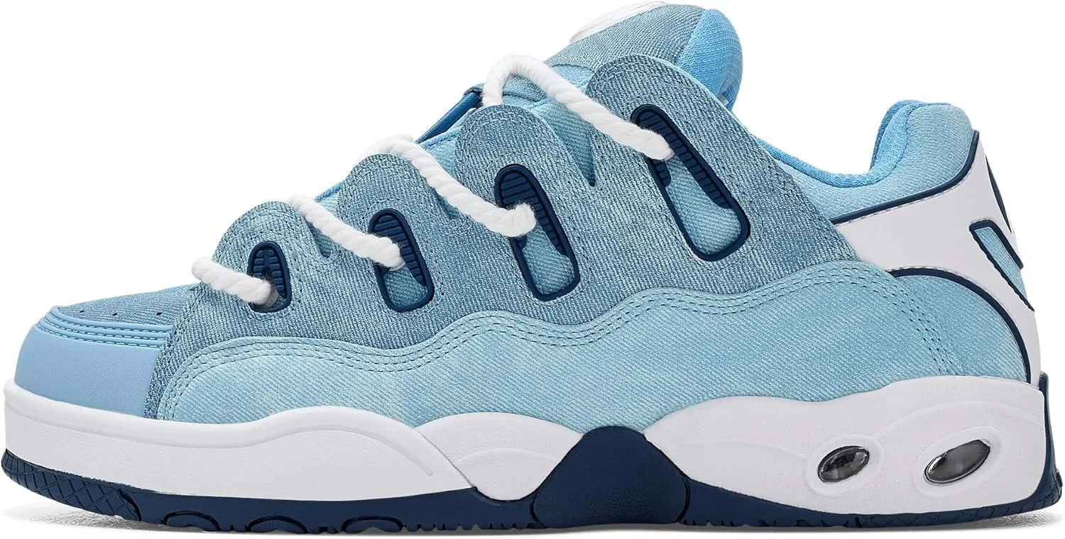 Кроссовки мужские Osiris, цвет Denim/White/Blue — фото 4