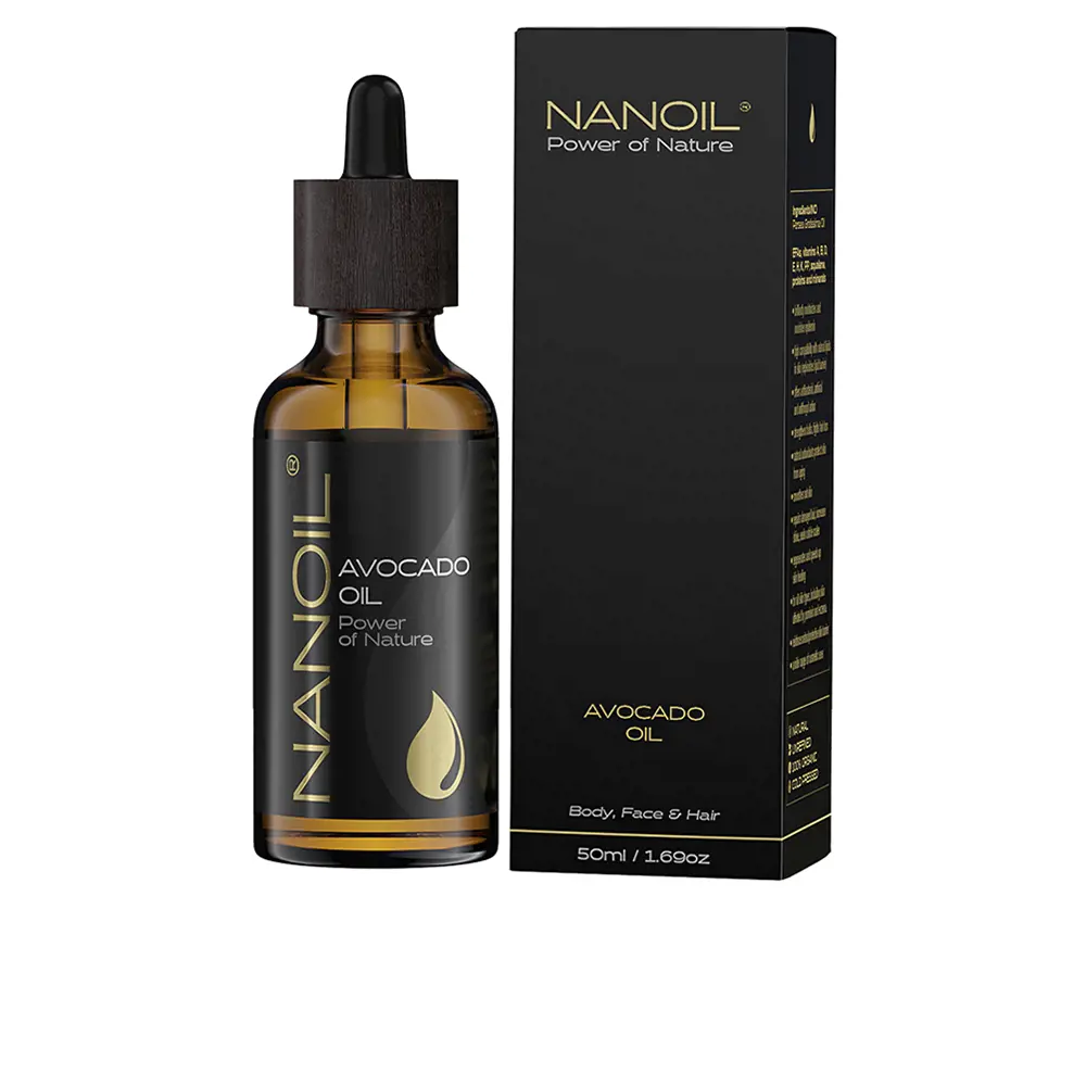 

Масло для лица Power of nature avocado oil Nanoil, 50 мл.