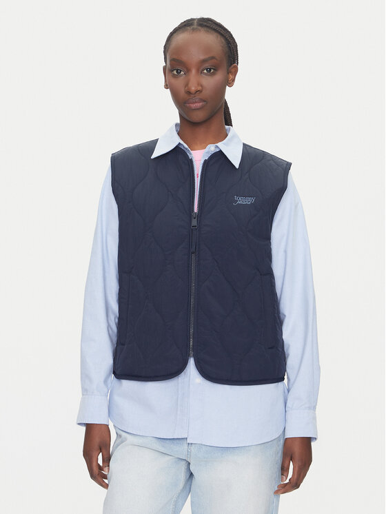 

Утепленный жилет regular fit Onion DW0DW21184 Tommy Jeans, синий