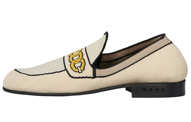 MARNI Женские повседневные туфли, белые