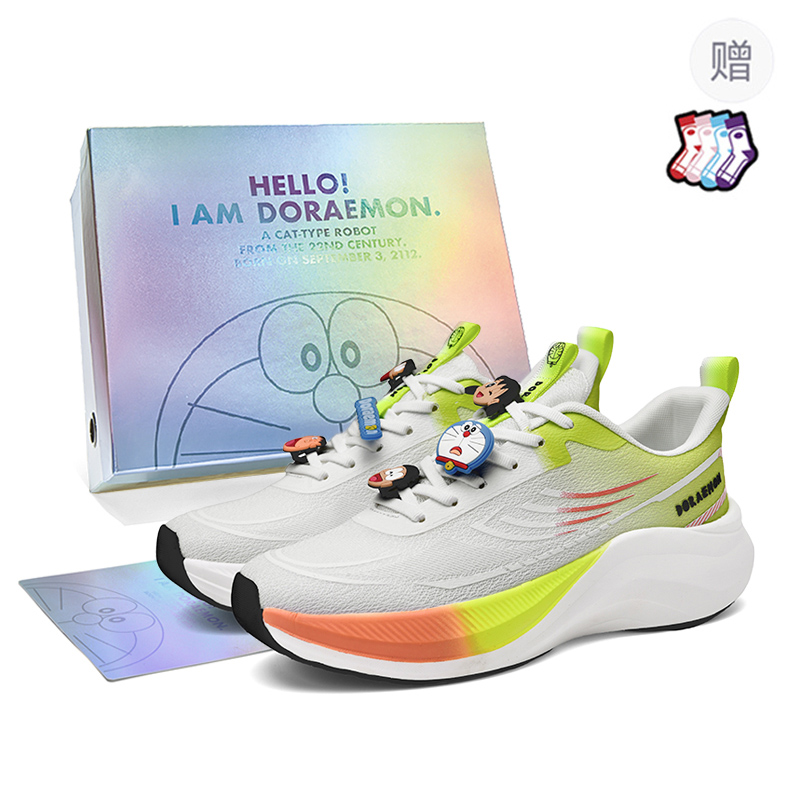 

Doraemon Дораэмон Низкие кроссовки для бега унисекс — цвет зеленый чай с коробкой (DIY пряжки для обуви), цвет Green Tea Green Box (DIY Shoe Buckles)[Box]