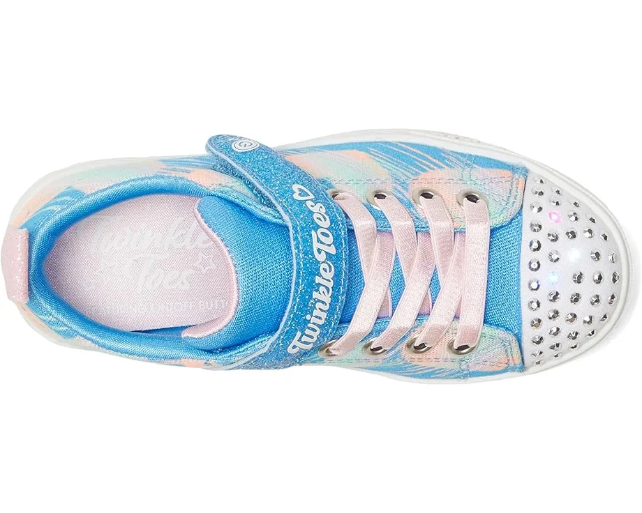 Кроссовки SKECHERS KIDS Heart Steps 314621L (Little Kid), Blue/Multi — фото 2