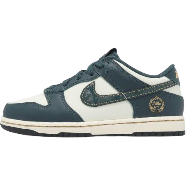 

Nike Низкие детские скейтерские кроссовки Slip Resistant Abrasion Resistant beige green