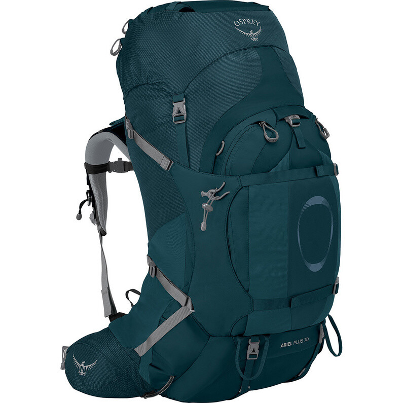 

Женский рюкзак Ariel Plus 70 Osprey, бирюзовый