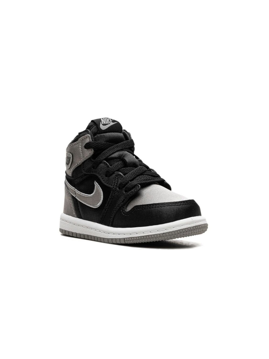 

Кроссовки Jordan 1 Retro High "Satin Shadow" Jordan Kids, серый