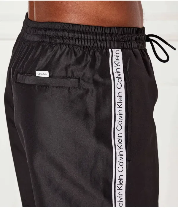 Пляжные шорты regular fit Calvin Klein Swimwear, черный — фото 3