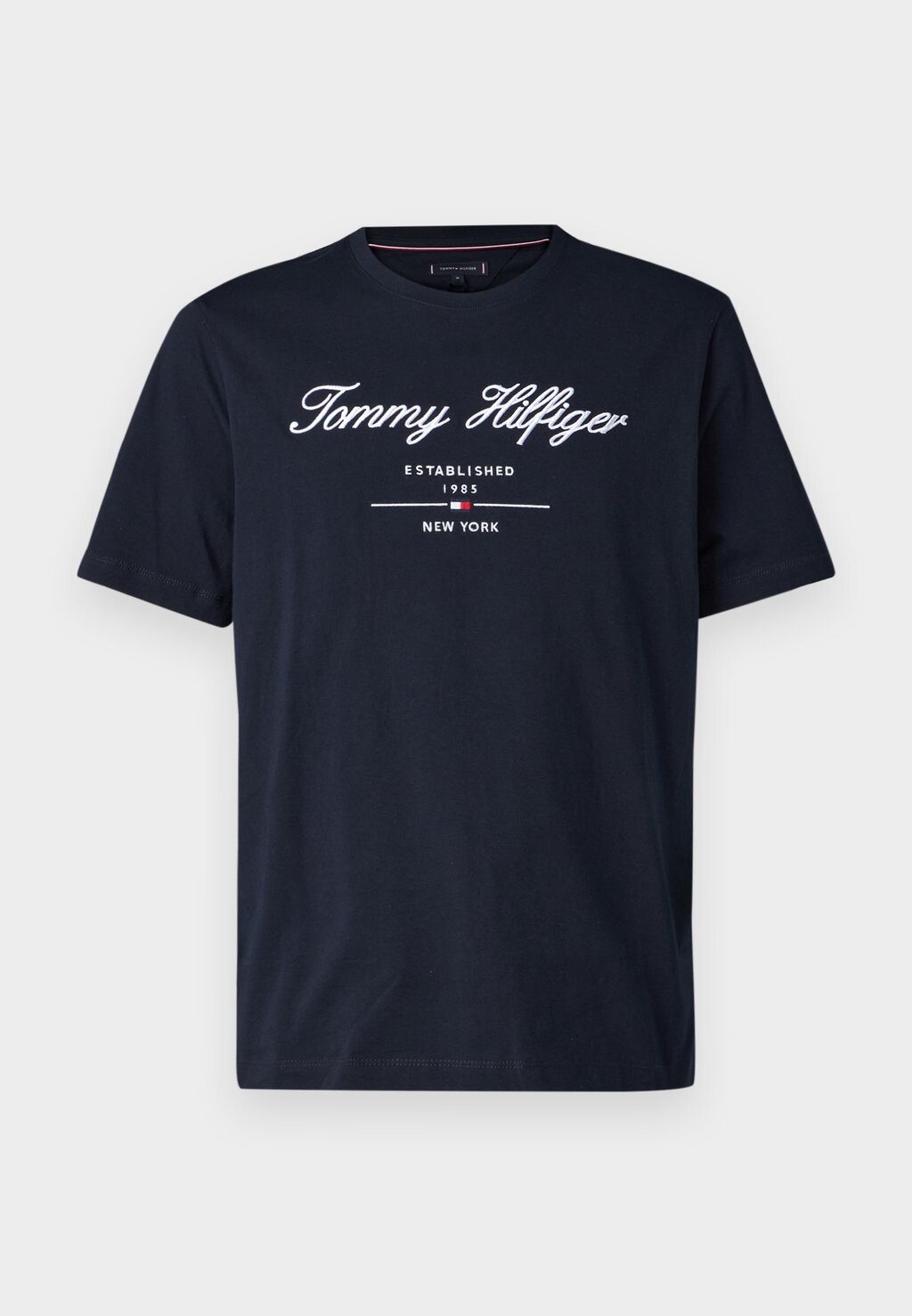 Футболка с принтом SCRIPT LOGO TEE Tommy Hilfiger, темно-синий — фото 2