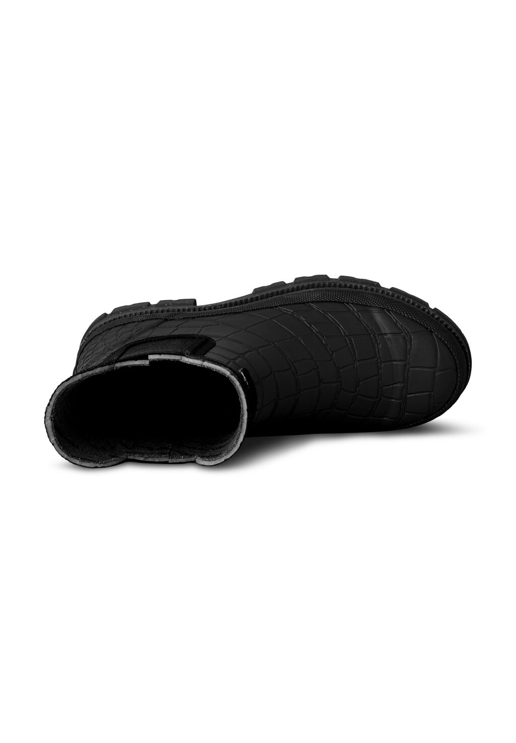 Ботильоны на платформе LIV CROCO WATERPROOF Woden, черный
