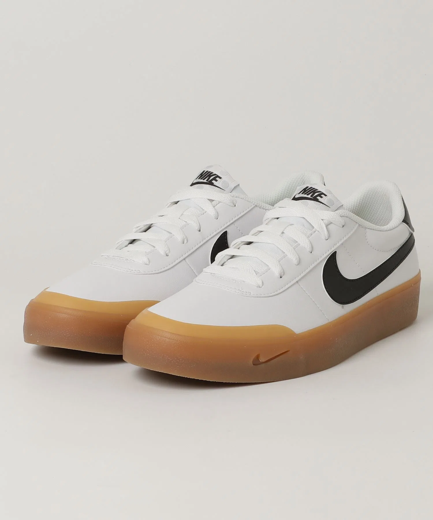 Мужские кроссовки NIKE Court Vision Low белые с чёрным