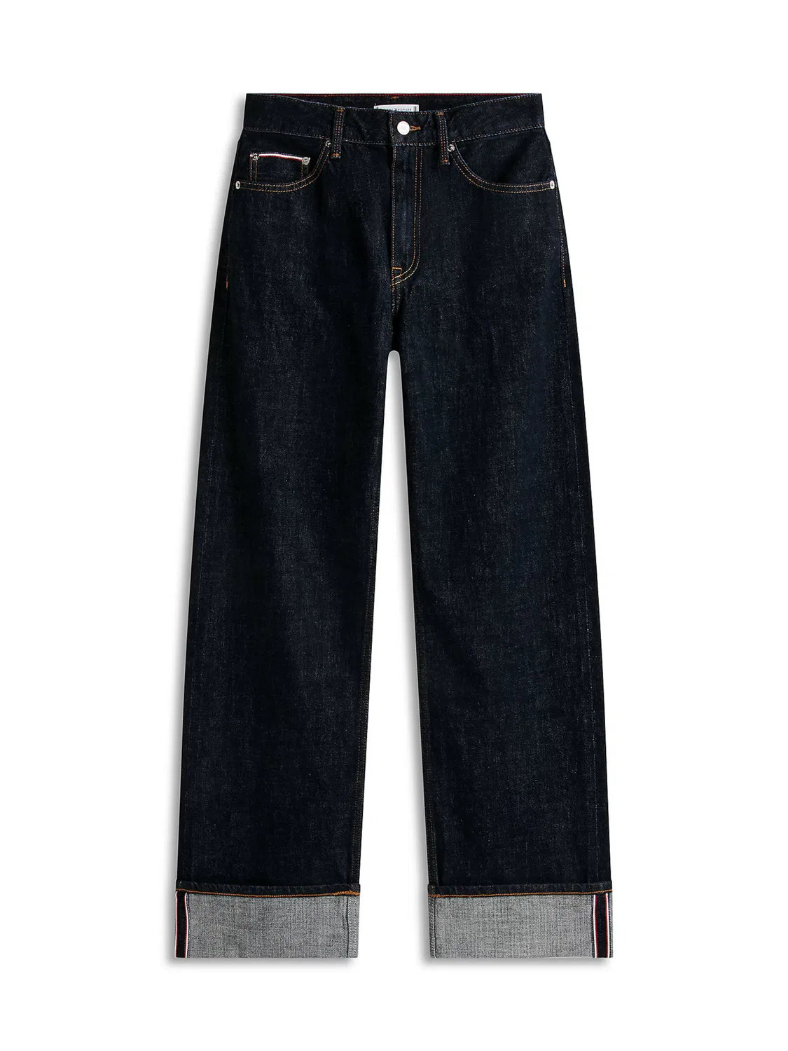 Обычные джинсы с кромкой Tommy Hilfiger, Blue Denim