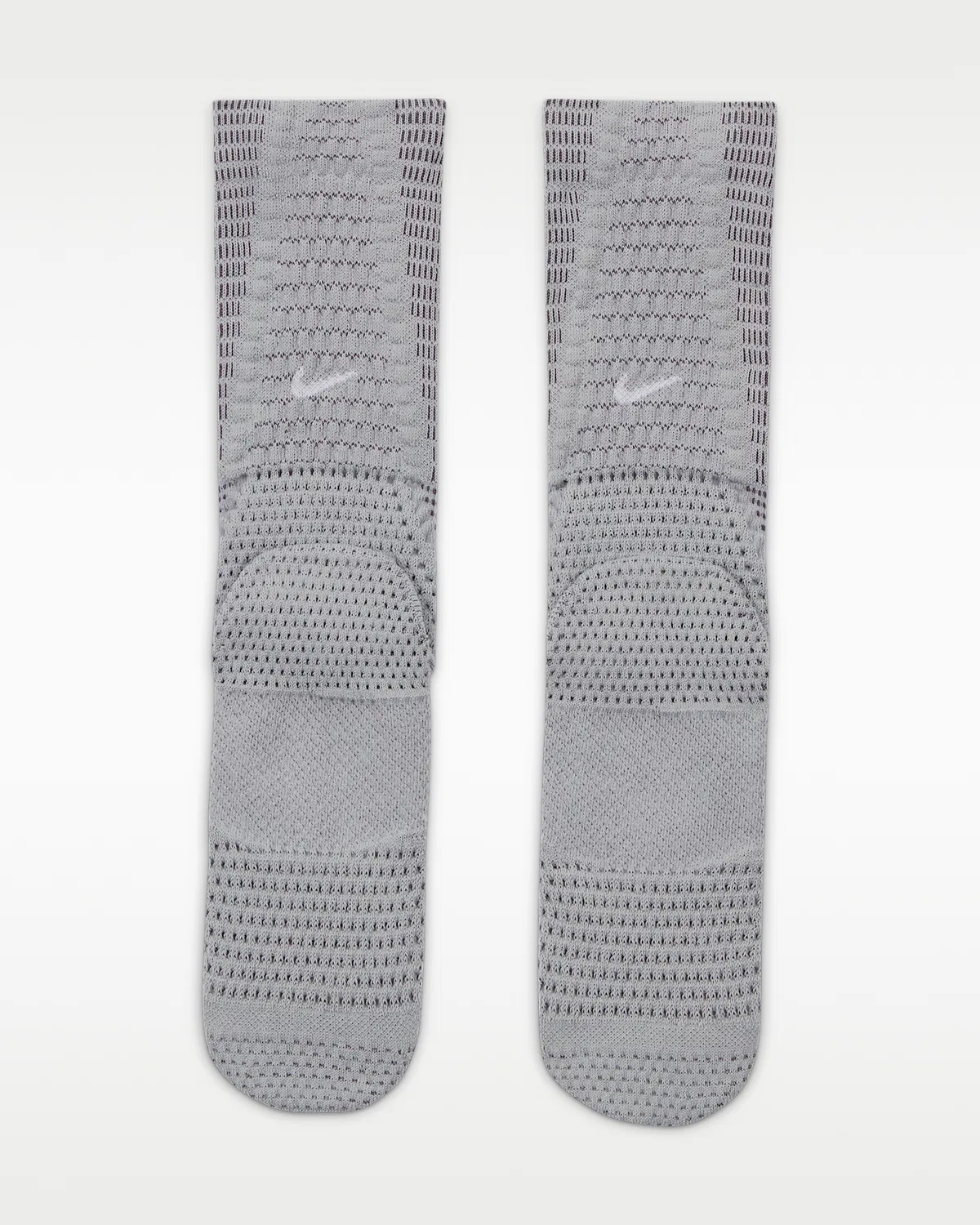 Dri-FIT ADV Cushioned Crew Socks (1 пара) Nike Unicorn, Light Smoke Grey/Iron Grey/White — фото 3