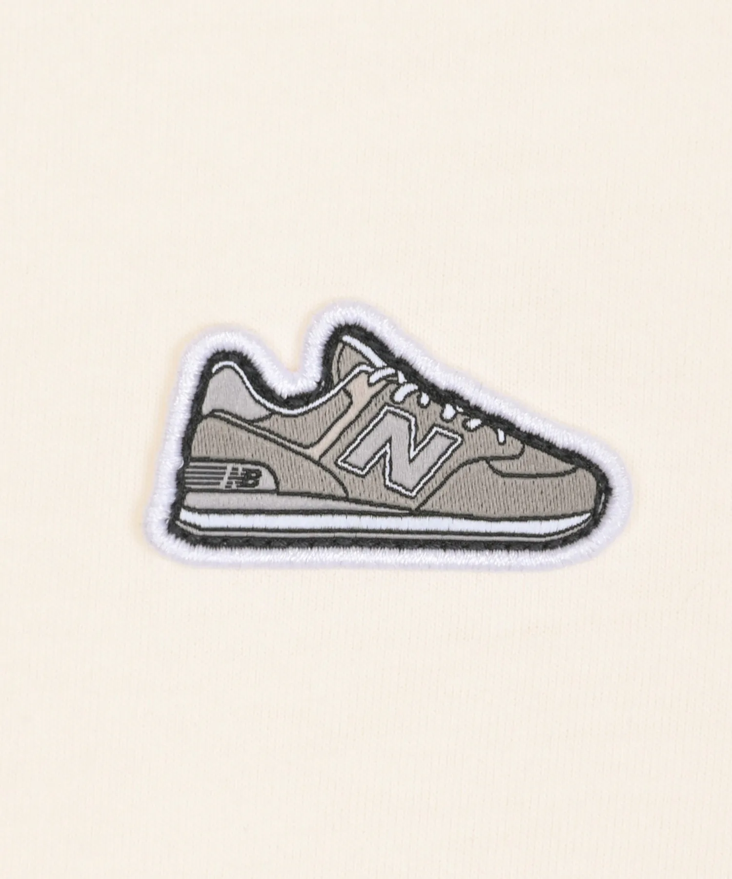 Детская футболка с длинным рукавом New Balance с логотипом Off White — фото 3