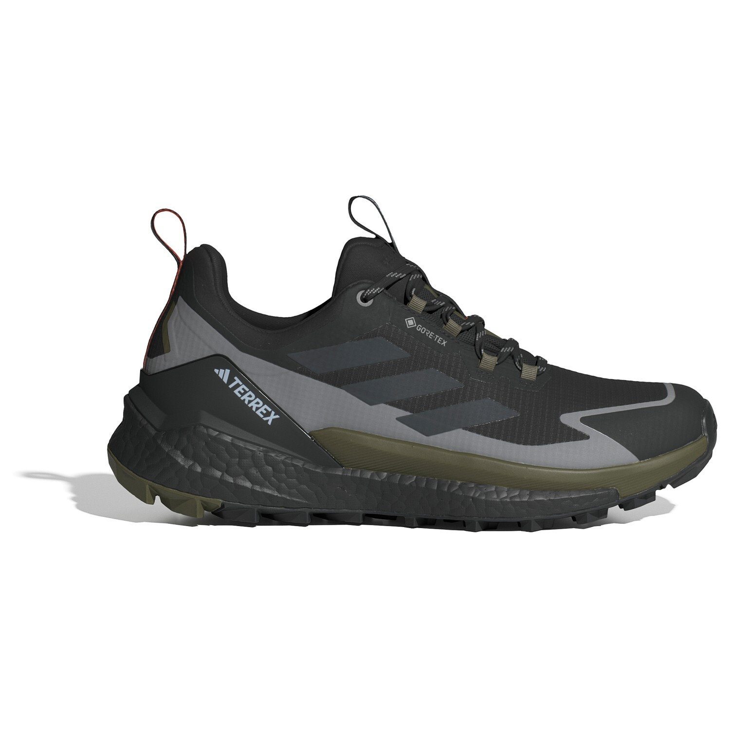

Мультиспортивная обувь Adidas Terrex Terrex Free Hiker 2 Low GTX, цвет Core Black/Carbon/Olive Strata