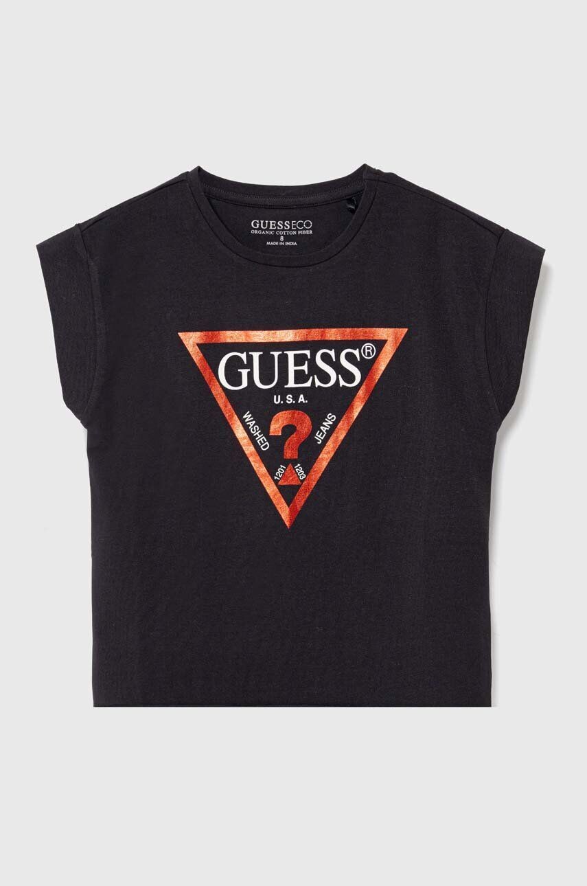 

Guess детскую футболку, черный