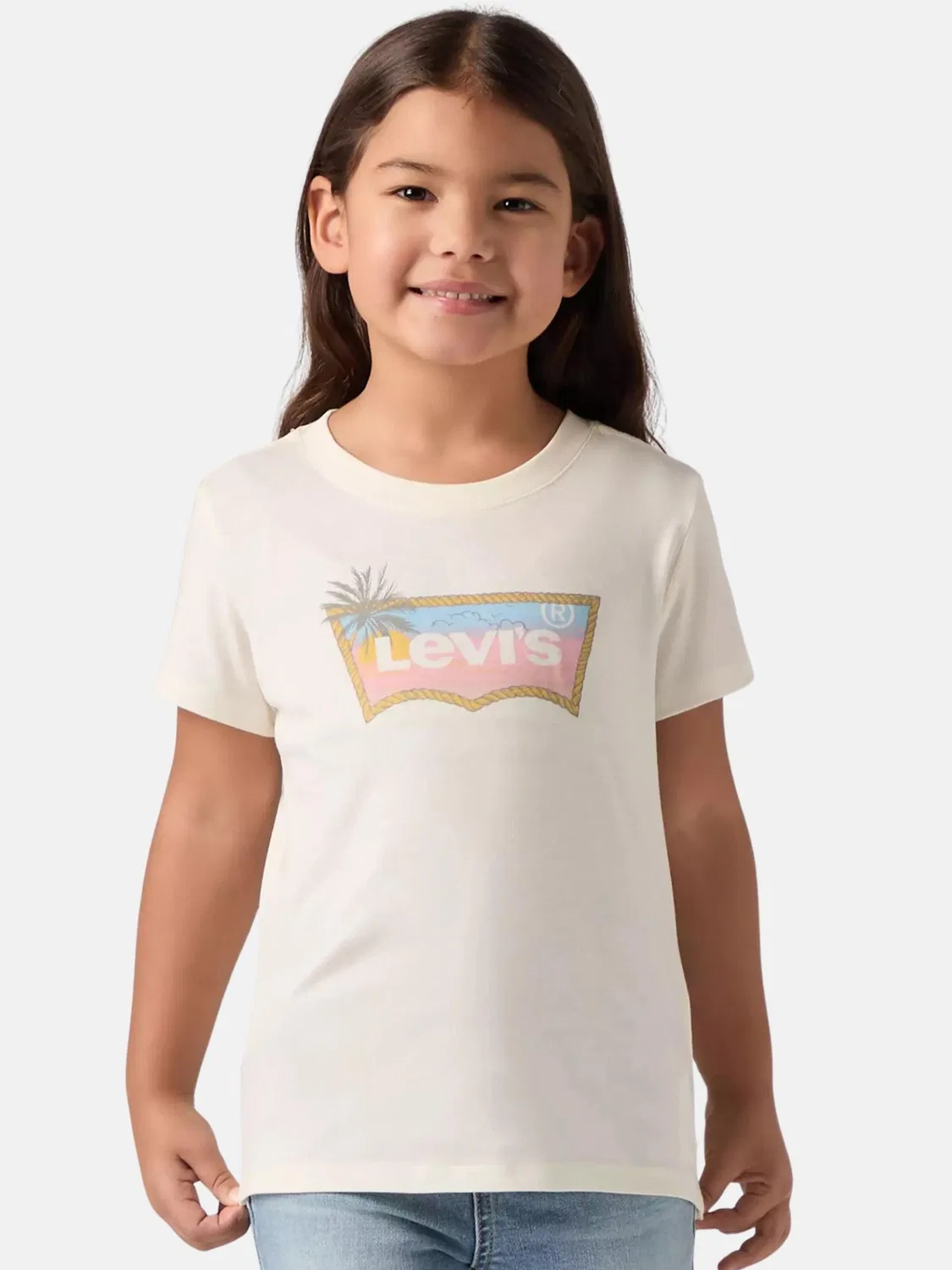 Футболка Levi'S Kids, White — фото 3