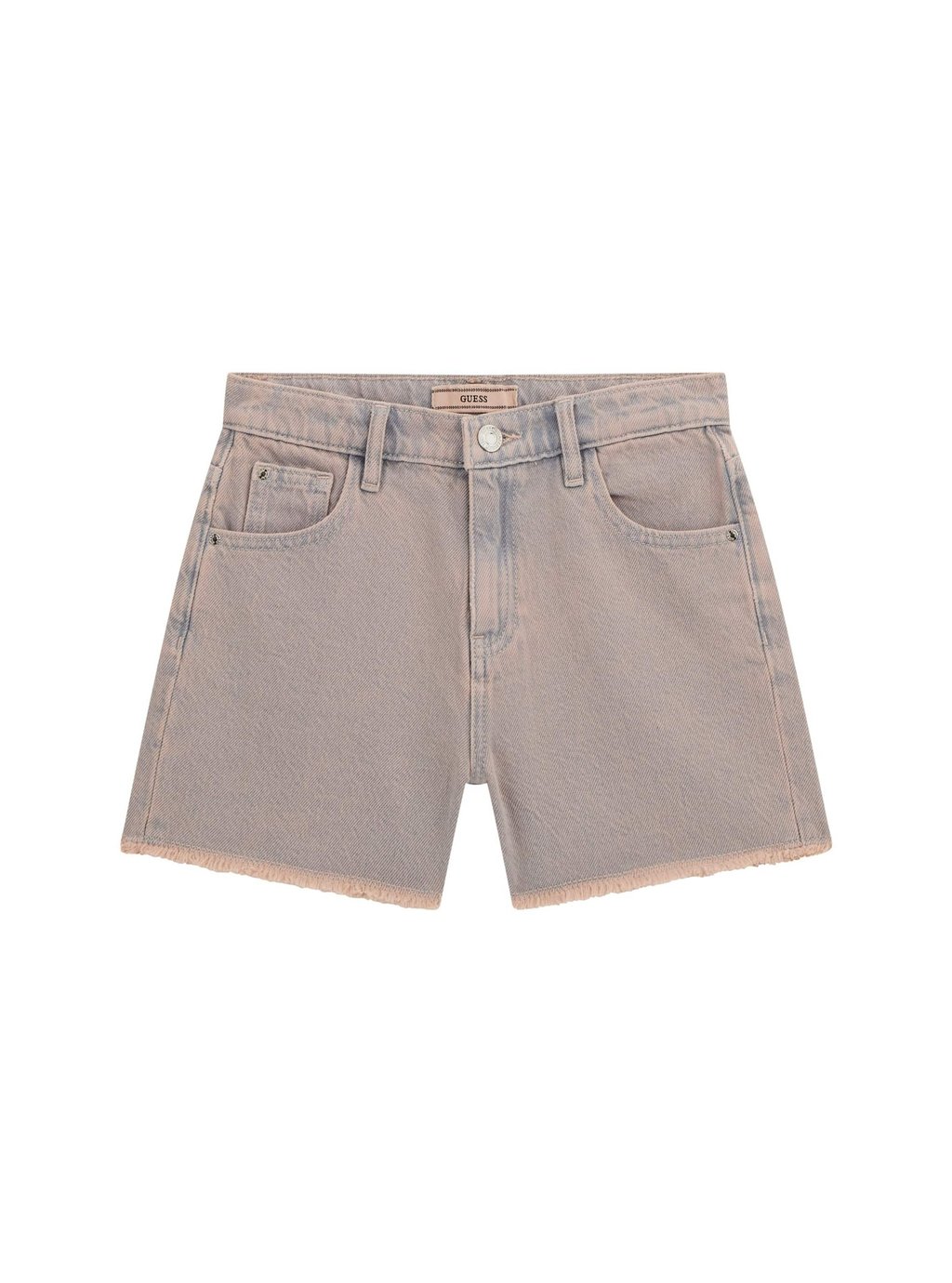 

Джинсовые шорты MID WAIST Guess, розовый