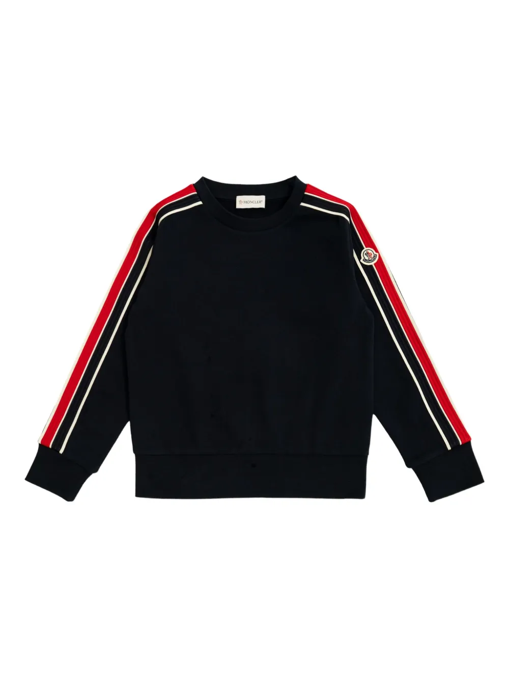 

Толстовка с контрастной отделкой Moncler Enfant, синий