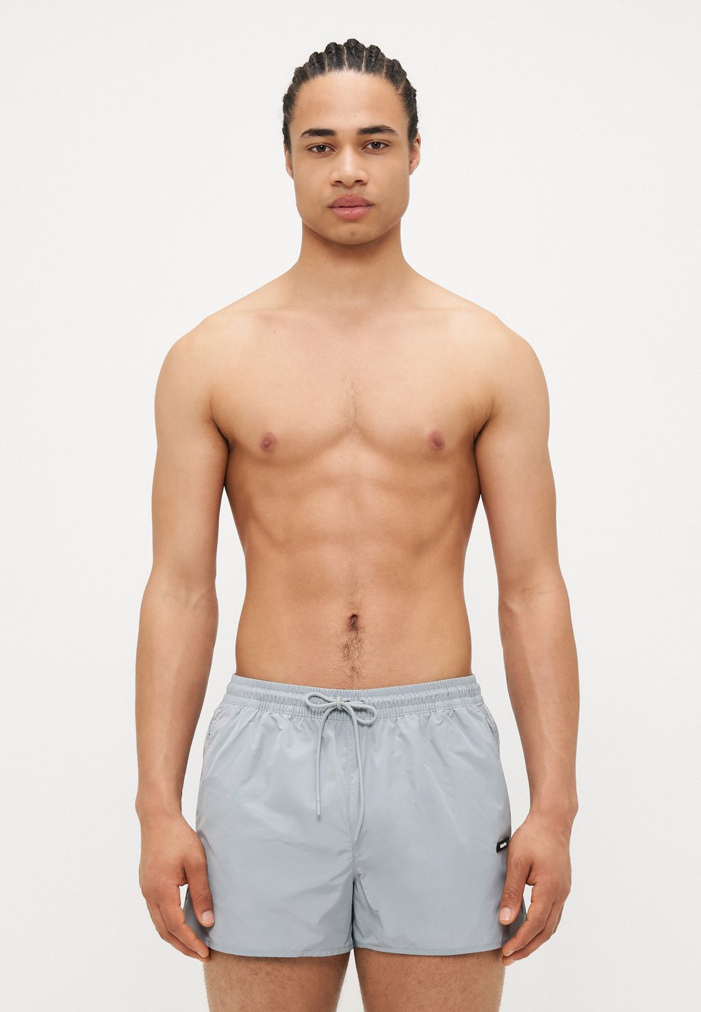 

Пляжные шорты ESSENTIALS PLUS SHORT RUNNER Calvin Klein Swimwear, светло-серый