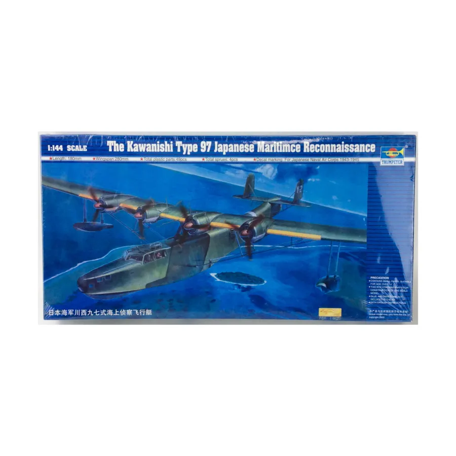 

Kawanishi Type 97 Японская морская разведка, Military Aircraft (1:144) (Trumpeter Models)