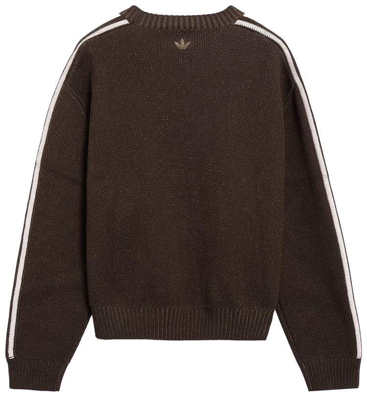Свитер Adidas x Avavav с круглым вырезом, серый — фото 2