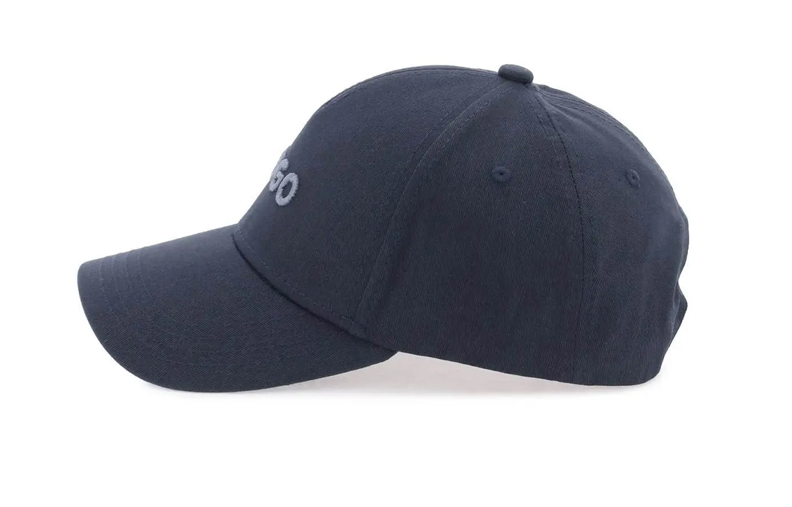

HUGO BOSS Хлопковая бейсболка мужская тёмно-синяя, Dark Blue