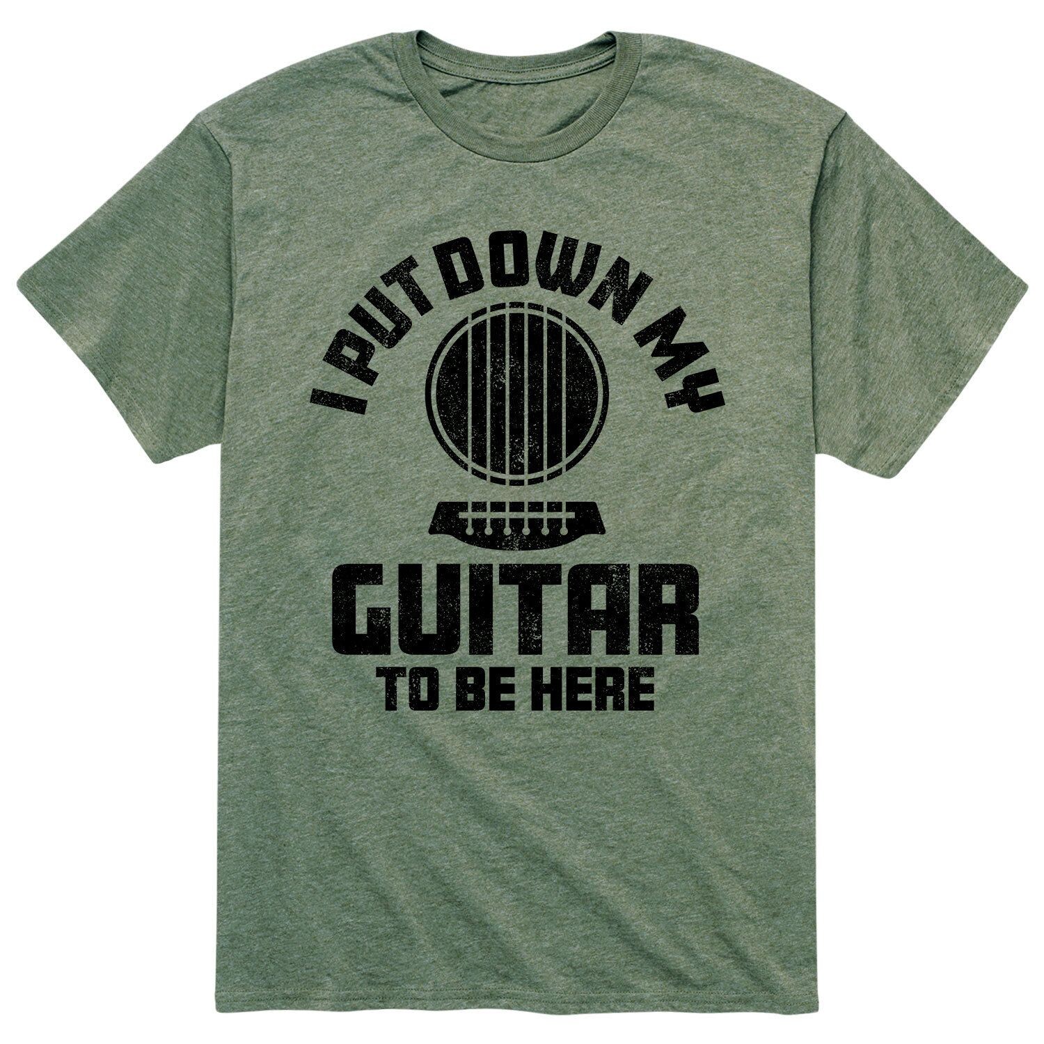 

Мужская футболка Put Down My Guitar Licensed Character
