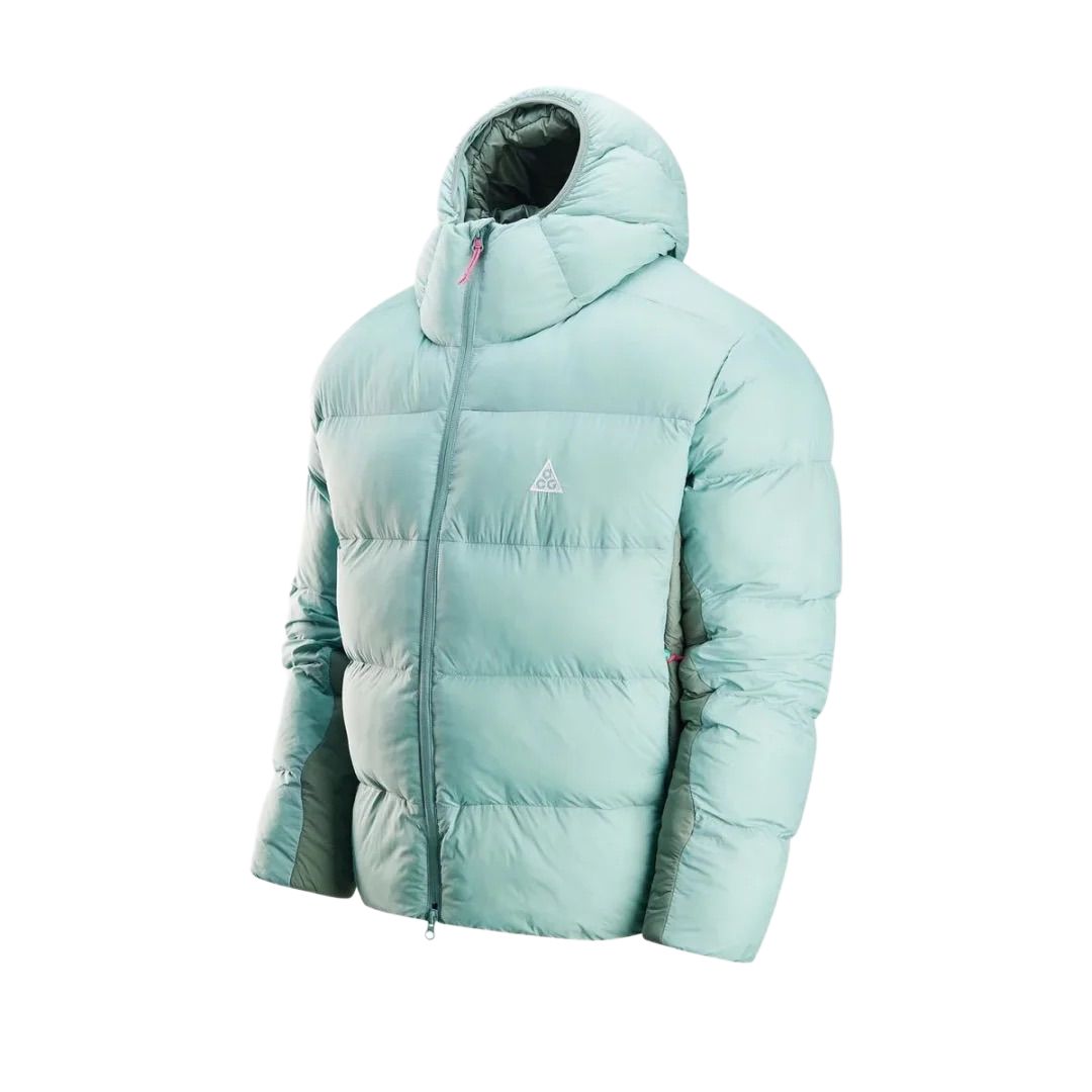 

Куртка-пуховик ACG 'Lunar Lake' PrimaLoft мужская Nike, серый/зеленый/белый